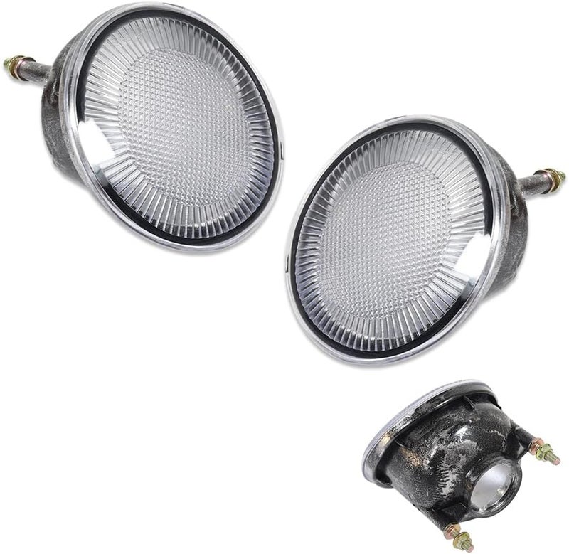 ADIIL For 1998-2005 VW Beetle 2PCS Clear Lens Rear Bumper Backup Reverse Light Kit - Image 1